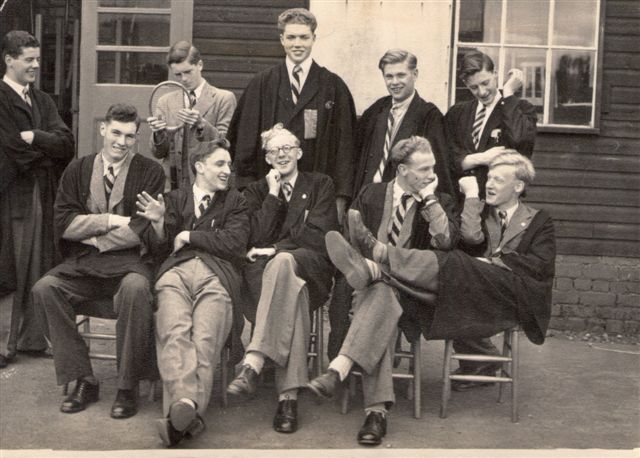 George in 1951 (Front row 2nd from left)