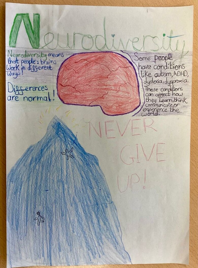 Students showcase creativity in Neurodiversity Week