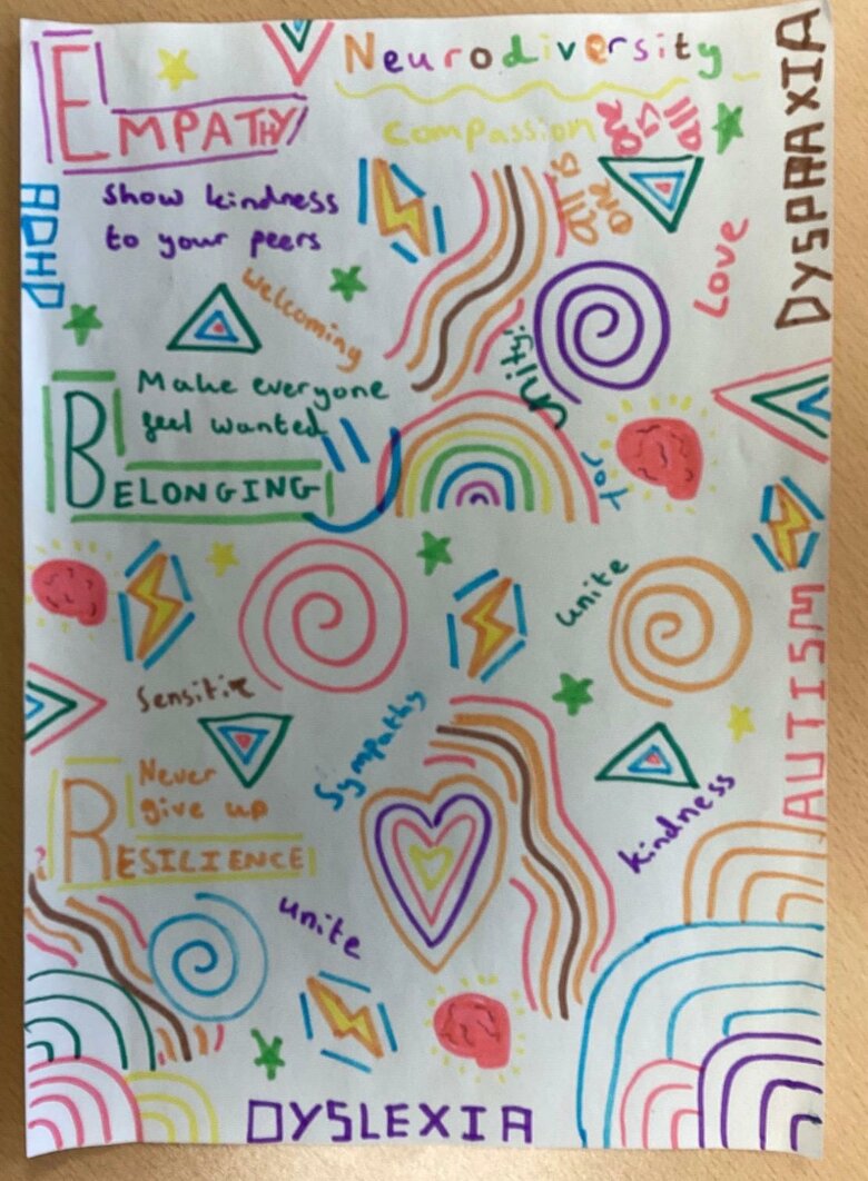 Students showcase creativity in Neurodiversity Week