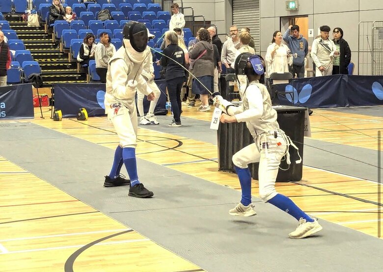 ​Oscar earns British fencing pathway spot