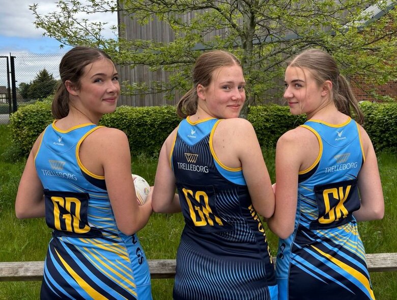Trelleborg sponsors new netball kits