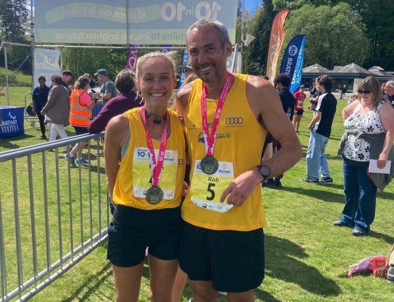 ​Rob and Katie crowned champions in one of the world’s toughest races