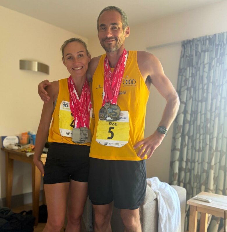 ​Rob and Katie crowned champions in one of the world’s toughest races