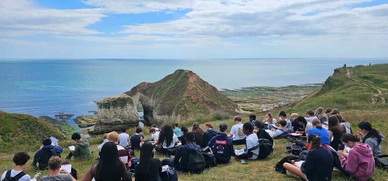 Geographers explore the Holderness coast