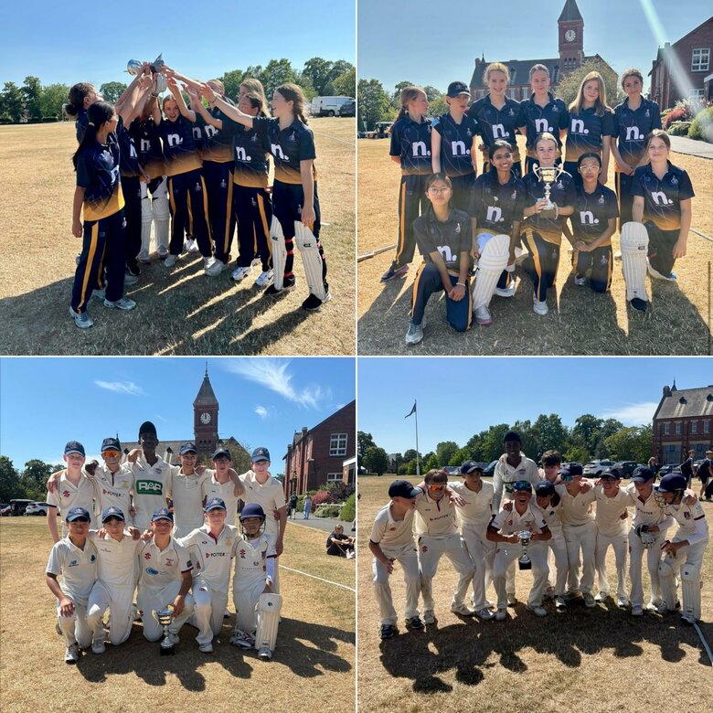 Double delight for RGS as girls and boys are crowned cricket champs