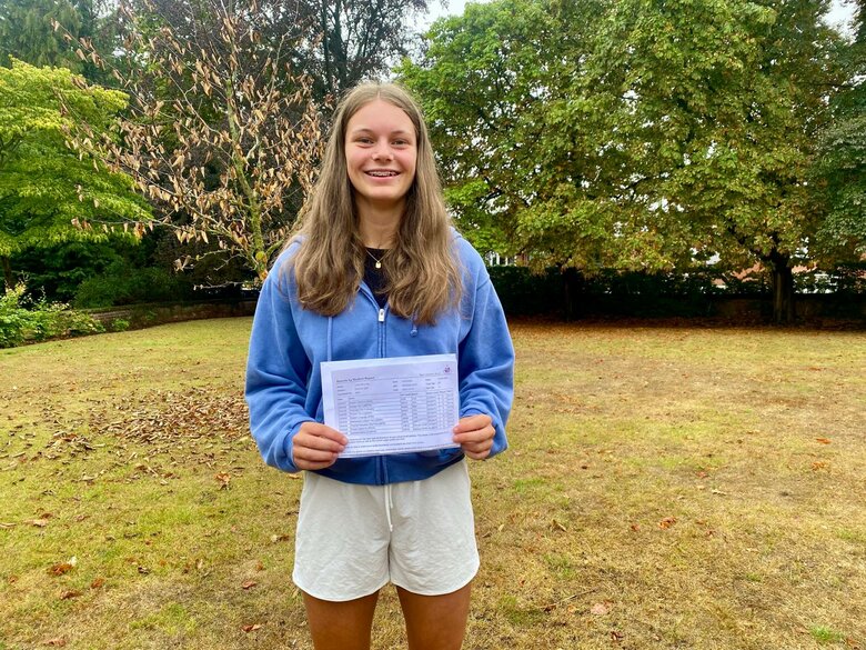 GCSE glory for England football ace