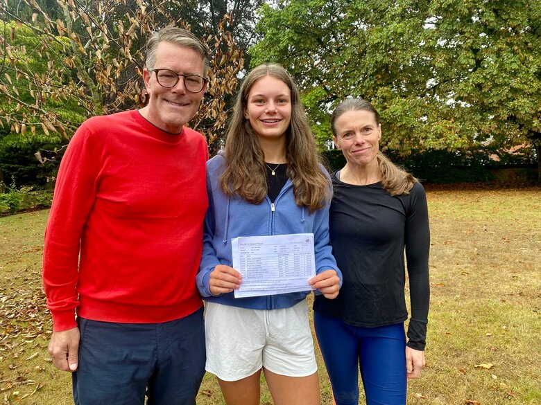 GCSE glory for England football ace
