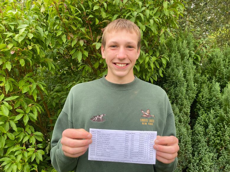 National fell running champ races to top GCSE results
