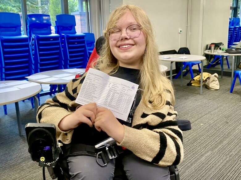 ​Wheelchair captain nets exam success alongside winning penalty