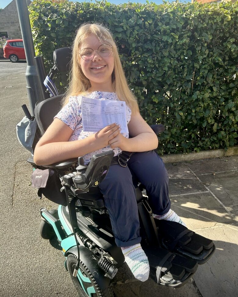 ​Wheelchair football captain nets exam success
