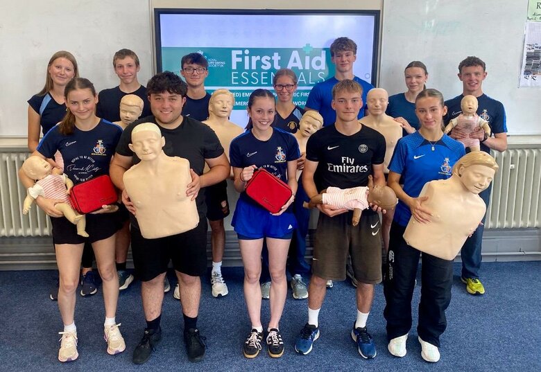 ​Sports leaders gain valuable first aid qualifications