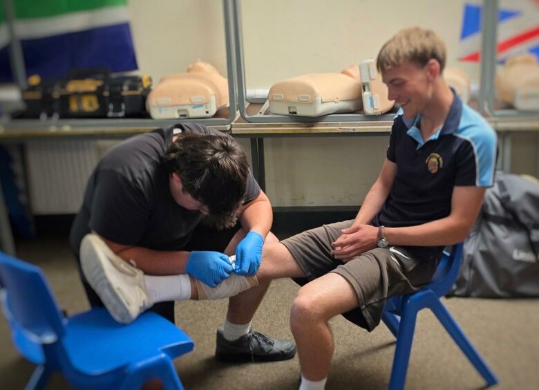 ​Sports leaders gain valuable first aid qualifications