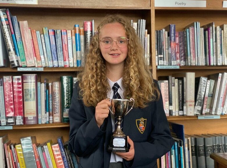 ​Student keeps the Faith to work wonders with words