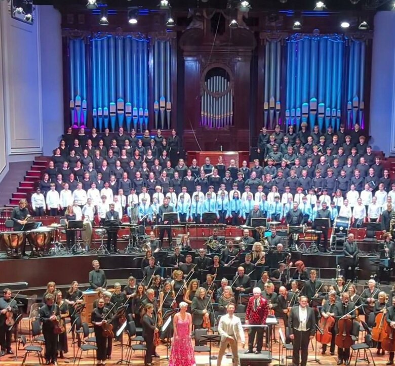 Spike takes centre stage at Scottish musical spectacular