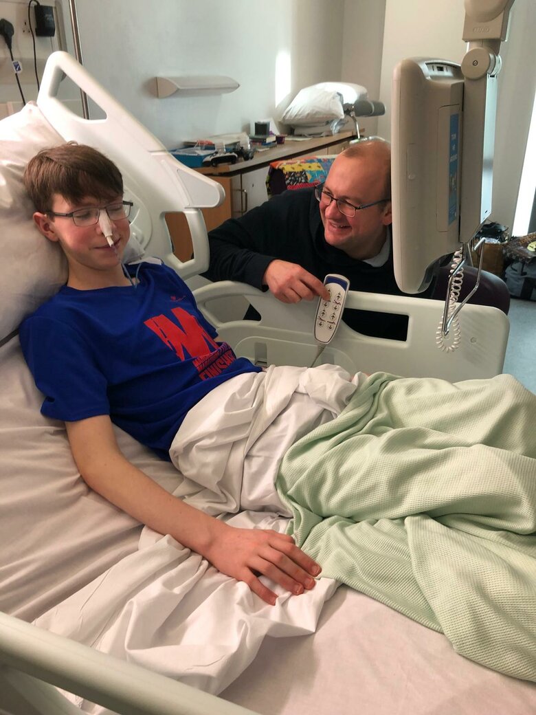 ​Half marathon triumph for stroke survivor Tom