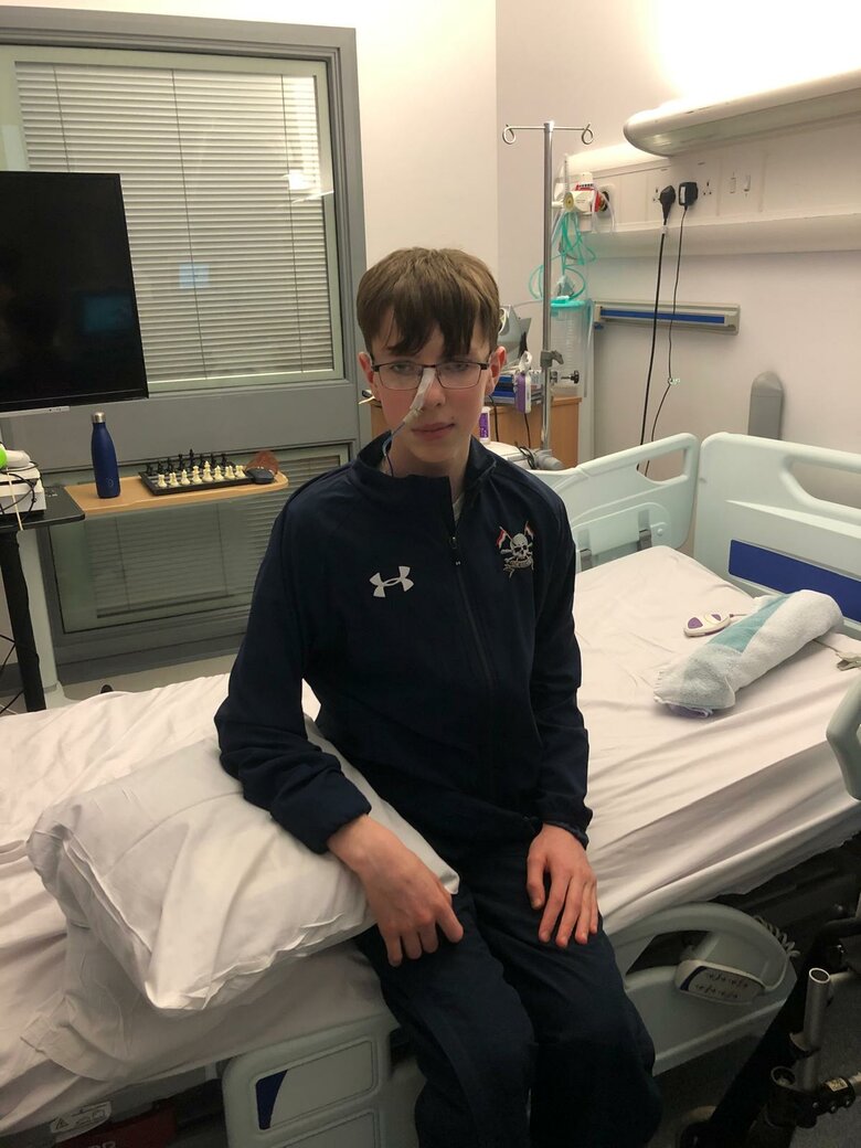 ​Half marathon triumph for stroke survivor Tom