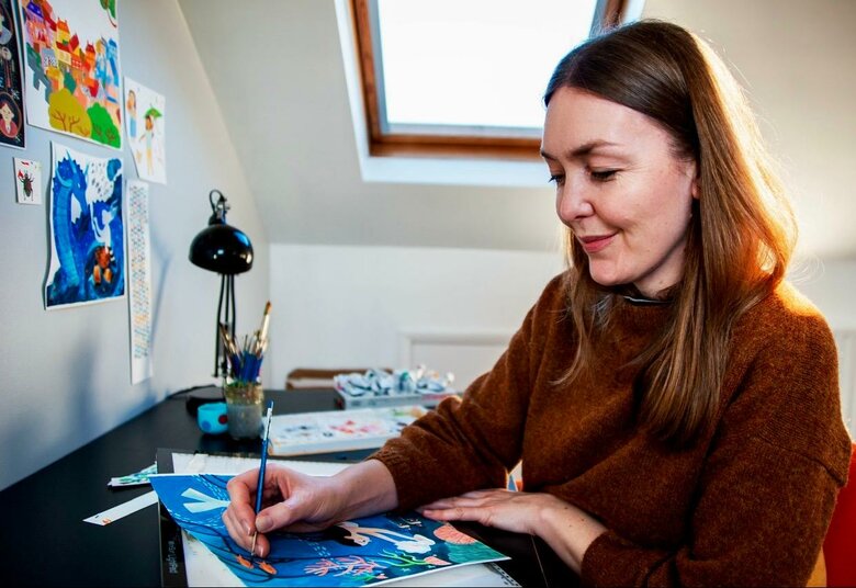 ​Talented illustrator inspires the next generation of RGS artists