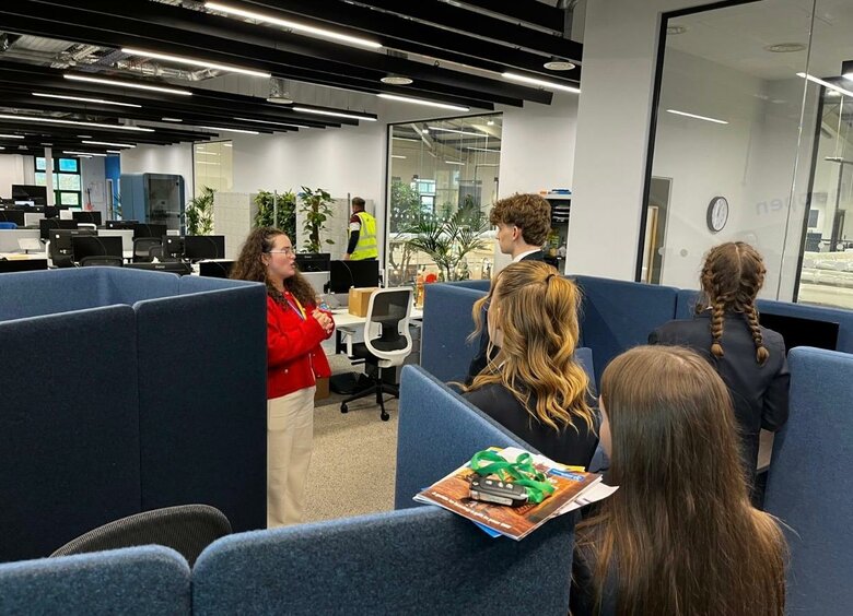 Students inspired by Yorkshire Cancer research visit