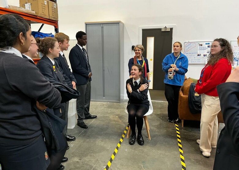 Students inspired by Yorkshire Cancer research visit
