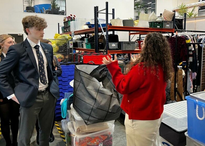 Students inspired by Yorkshire Cancer research visit